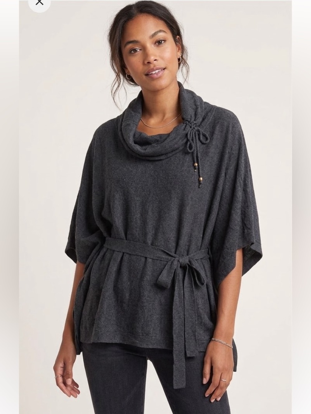 RW & Co. poncho sweater